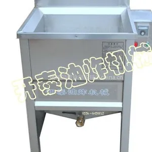 供应山东油炸机/诸城自动控温油水分离油炸机