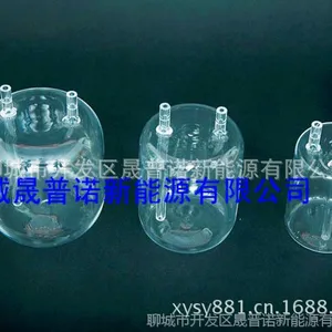 供应厂家提供光伏用1500ml石英源瓶
