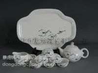 虾趣手绘茶具