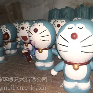 供应哆啦a梦模型雕塑机器猫雕塑玻璃钢小叮当雕塑