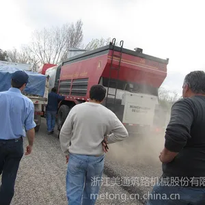 供应碎石同步封层车 阿根廷施工