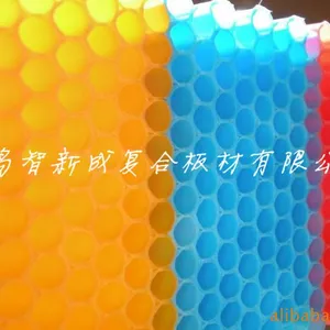供应促销 山东厂家直销 PC塑料蜂窝板(图) *** 装饰 导流