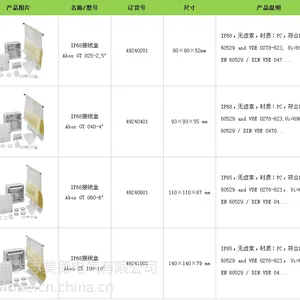 供应Abox GT系列工业用高防护等级防水分线盒