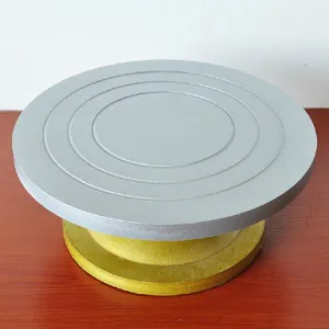塑钢转台 旋转转盘 裱花工具 烘焙工具 美术云台 泥塑转台
