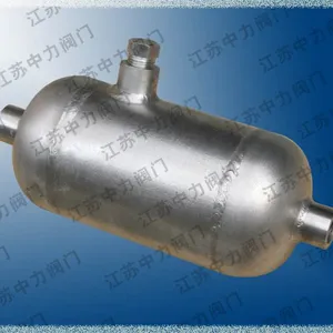 DN100 PN6.3 1/2NPT 304SS 焊接式带堵头不锈钢冷凝容器