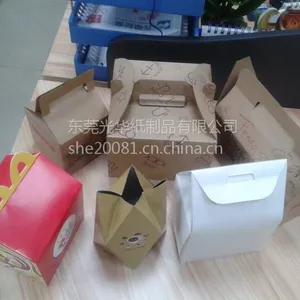 手提式彩盒 食品包装盒 蛋糕糕点纸盒 巧克力精美纸盒东莞定做生产厂家
