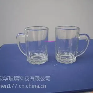 供应玻璃水杯 玻璃把子杯出口级玻璃把子杯 厂家直销