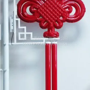 供应LED灯杆中国结景观灯
