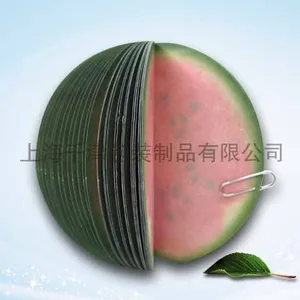 西瓜形记事贴,水果形纸砖,苹果形多次贴【厂家为客户量身订制】