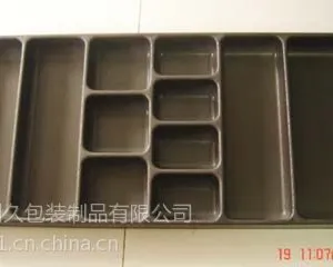 供应上海抗静电吸塑 导电吸塑 电子托盘 利久吸塑厂家