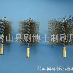 供应锅炉烟管钢丝刷-锅炉烟管刷-钢丝刷-铜丝管刷-尼龙丝管道刷