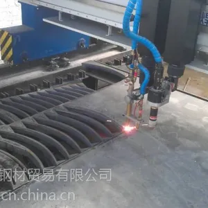 提供佛山金属钣金加工之2000*12000大型等离子火焰切割加工