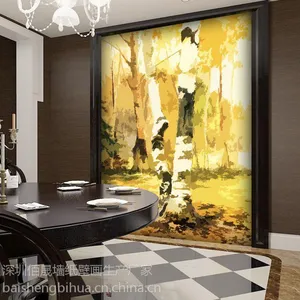 供2014新款推荐玄关过道无缝壁画 酒店个性墙纸定制 博物馆壁画定制