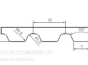 供应AT10聚氨酯同步带