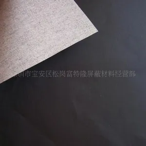 供应Elcot黑色导电布ECT-R312C，镀锡导电布，单面双面黑色导电布