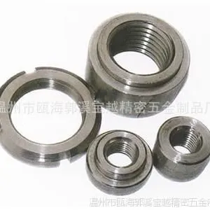 厂家供应各种规格圆螺母GB812GB810锁紧圆螺母定制特非标大圆螺母
