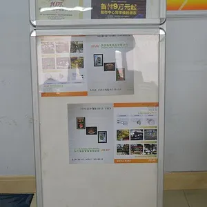 定做海报架找哪里丨单面有楣头海报架丨单面海报架丨移动海报架丨广告展示器材
