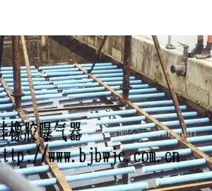 供应可提升式进口硅橡胶薄膜管式微孔曝气器
