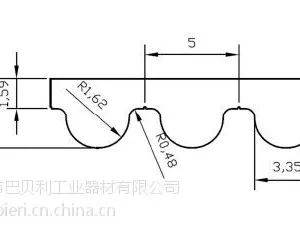 供应HTD5M聚氨酯同步带