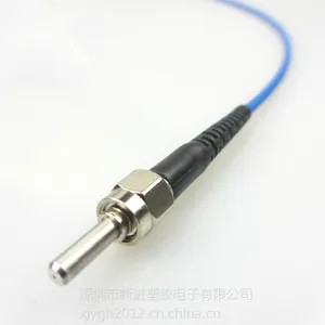 高能量SMA905光纤接头跳线可见光石英光纤铠装连接线 纤芯400μm