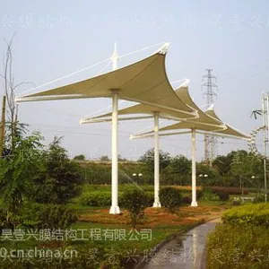 供应南宁张拉膜.三明张拉膜.南宁公园张拉膜雨亭