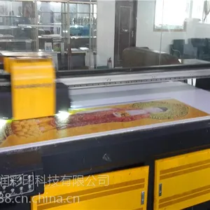 山东陶瓷平板打印机 瓷砖印花喷绘机 瓷砖背景墙彩色印花机