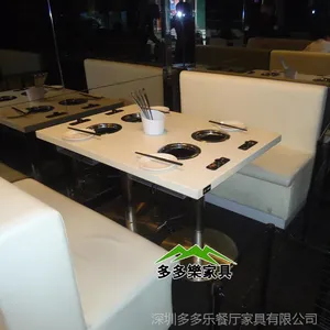 批发供应实木电磁炉火锅桌 ***实木火锅桌 自助火锅台火锅桌定做