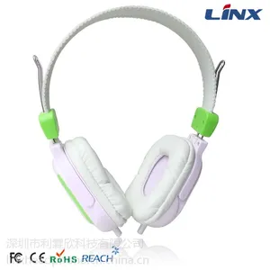 深圳厂家供应 LX-109 折叠式头戴耳机 3.5MM 插针MP3耳机