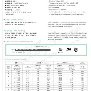 供应高温线 硅胶高温线 铁氟龙高温线 防腐蚀功能电子线
