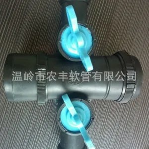 供应浙江生产厂家2寸转45型四通 农用节水配件 阀门四通&Phi;50*&Phi;28.5