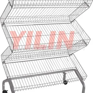 供应 MB17 仓储笼 移动仓储笼 折叠式仓储笼 超市仓储笼