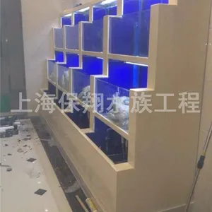 供应办公室鱼缸|亚克力透明鱼缸 可定做