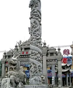 供应石雕文化柱 广场文化柱 石刻文化柱
