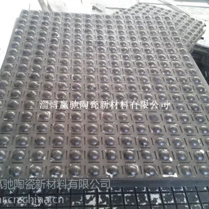 设备防磨用氧化铝陶瓷复合板 陶瓷橡胶复合板