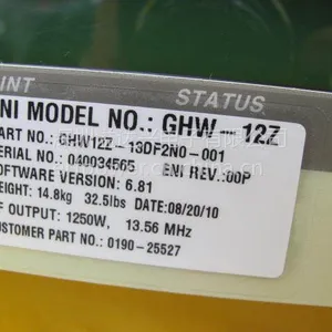 ��Ӧ���ۼ�ά��RF��Ƶ��ԴENI GHW-12Z Genesis GHW12Z-13DF2N0-001