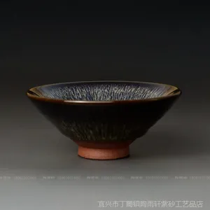 供应兔毫茶盏*茶碗*品茗杯*普洱杯*宜兴紫砂均釉*宜均陶茶具JT001