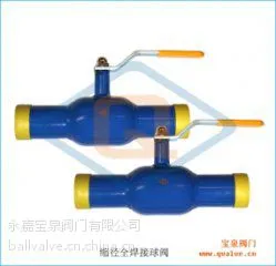 供应缩径全焊接球阀Q61F天然气阀门/