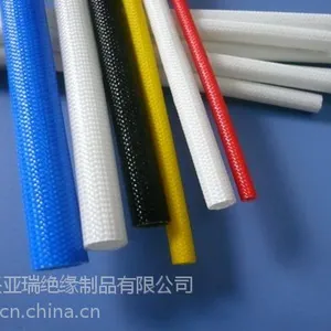 铁红色内纤外套管 铁红色玻纤管 铁红色4KV玻纤管