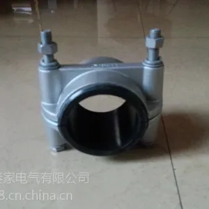 供应金具 JGW高压电缆固定夹 JGW-1 防腐铝合金 螺栓 电线电缆 橡胶垫