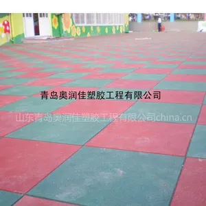供应青岛健身房橡胶垫子-橡胶垫-健身房地板-环保无味室内专用橡胶垫子