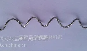 成都120mm三股波浪钨铰丝(钨加热子)