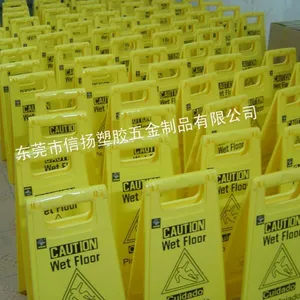 供应Warning sign出口警示牌,A字牌,可订做印刷内容