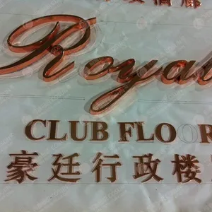 供应深圳标识厂家专业制作酒店行政楼层形象标识