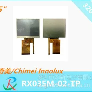 如新供应RX035M-02-TP 3.5寸液晶屏LCD手持设备数码工控学习机