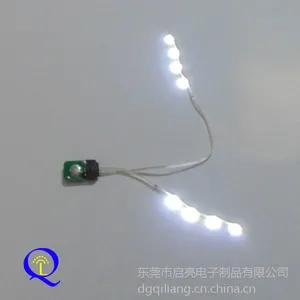 供应启亮电子 小功率低压驱动DIY个性定制LED发光灯条 休闲苹果臂包专用灯带