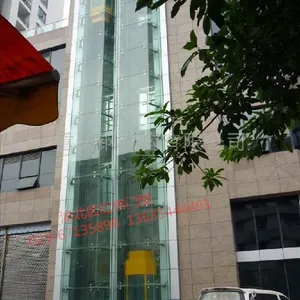 重庆全景电梯夹胶玻璃安装