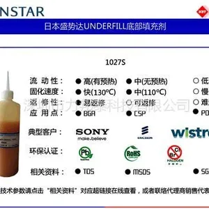 供应POP专用日本SUNSTAR底部填充胶1027S