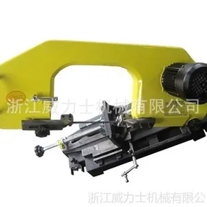 供应【威豹锯床】台湾小锯床GW180卧式金属带锯机 数控锯床 带锯床