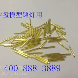 售楼模型沙盘用黄铜管 竹菱铜业支持定做
