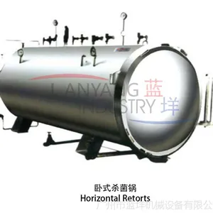 供應臥式殺菌鍋 不銹鋼真空包裝高溫高壓蒸汽滅菌鍋殺菌釜殺菌鍋